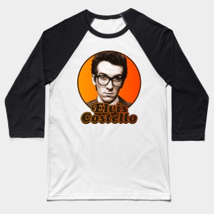 Elvis Costello ))(( Retro Music Icon Baseball T-Shirt